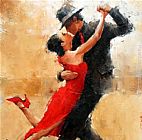 Famous Tango Paintings - Tango dance